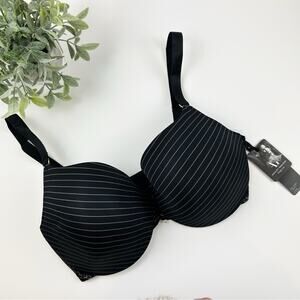 Ashley Graham Icon Contour Bra Black Size 40C